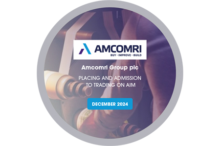 Amcomri float on AIM